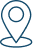 Localisation & Carte : Trouvez Votre Lieu Précis Facilement Icône bleue en contour d'une épingle de localisation, indiquant un lieu, une carte ou une adresse.